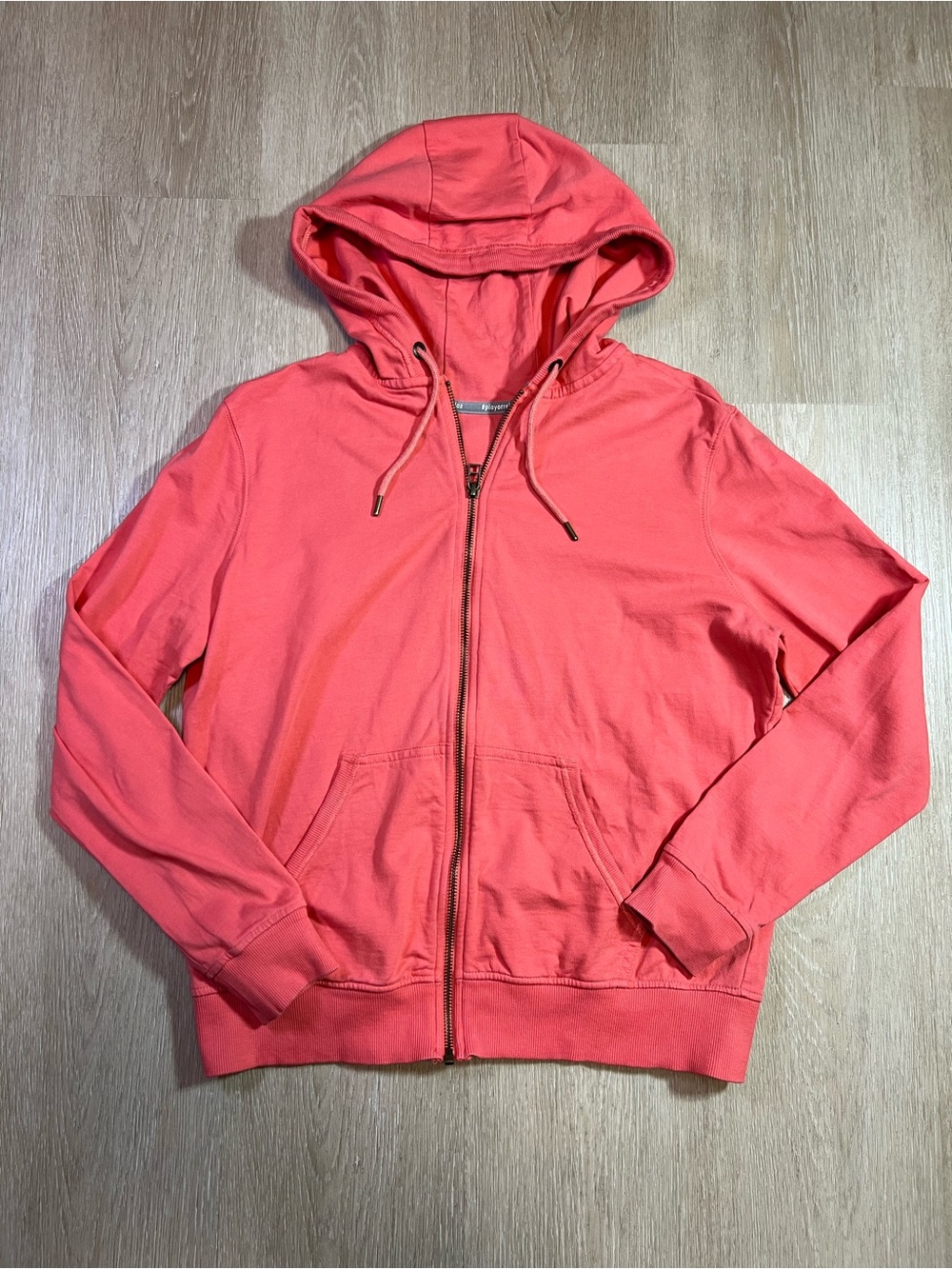 Jockey Athleisure Minimalist Coral Zip-Up Hoodie